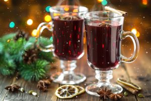 "Mulled" wine, eqaul parts tasty and stain-maker!